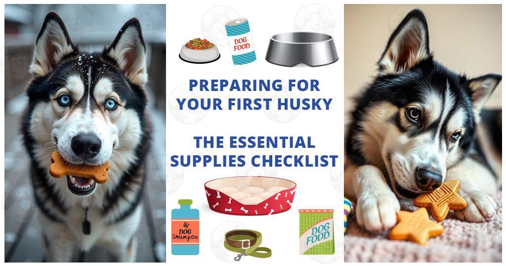 Preparing for your first Husky: the essential supplies checklist Preparing for your first Husky: the essential supplies checklist