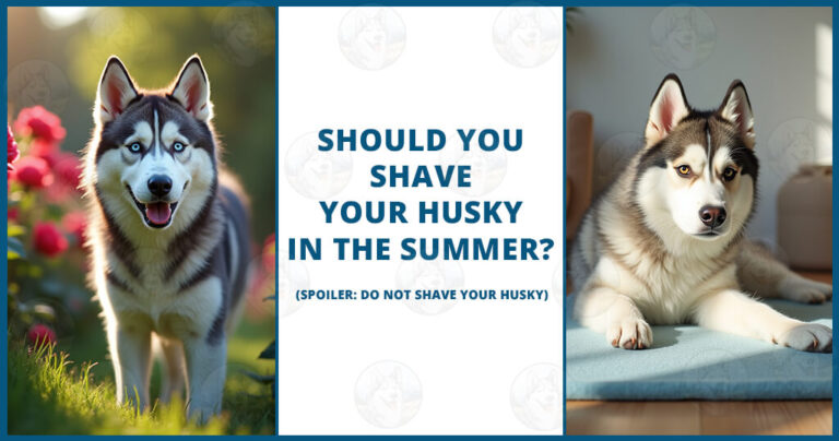 Should you shave your Husky in the summer